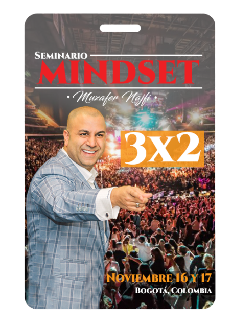 Combo 3x2: Seminario Mindset en Bogotá