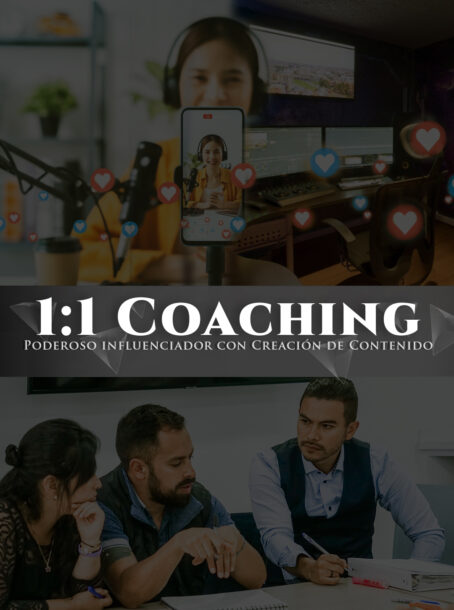 Coaching 1:1 (Poderoso Influenciador en 120 días) - $5.000 usd