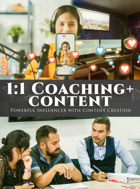 Coaching 1:1+ Content (Powerful Influencer in 120 Days) - $5.000 usd